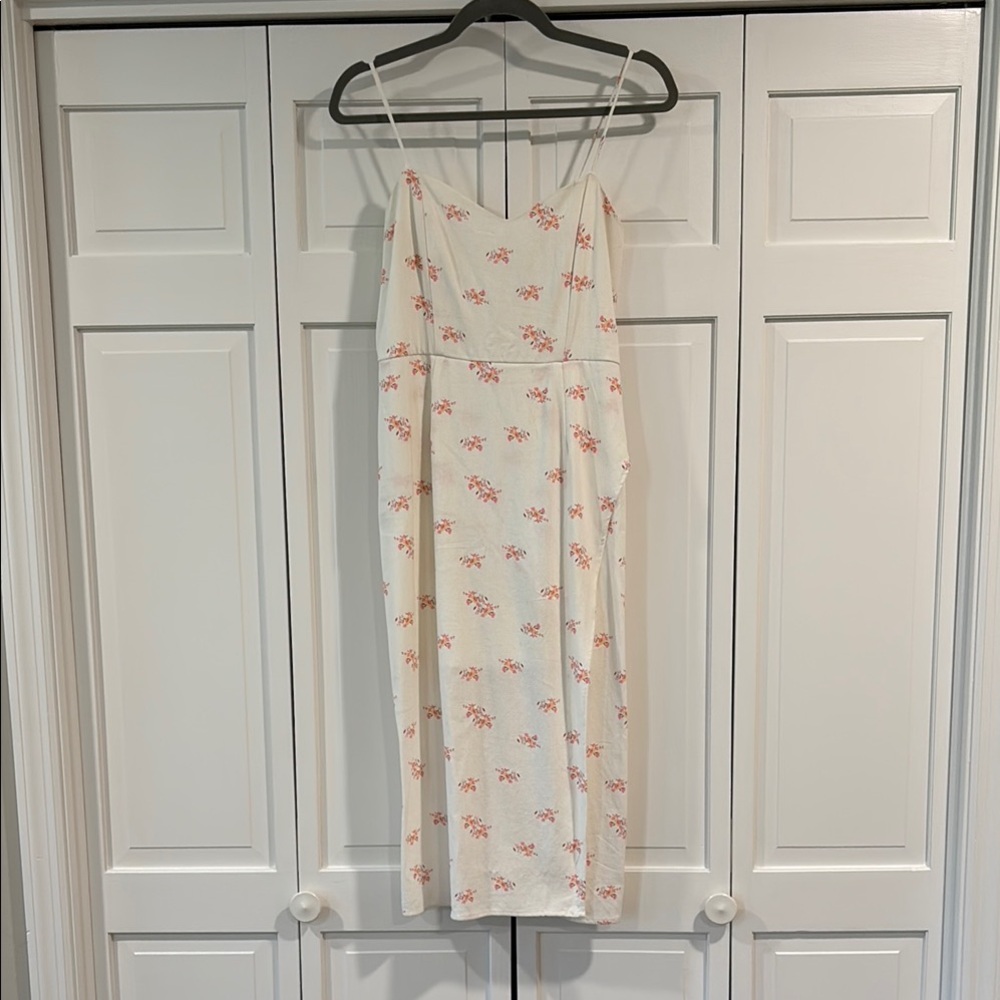 Floral Spaghetti Strap Dress